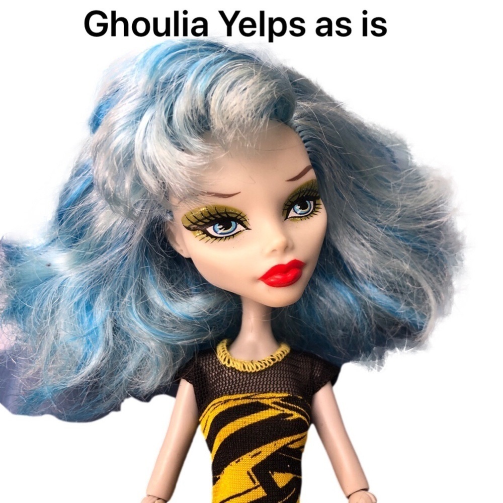 💕💕Vintage Monster High💘 Fan favourite Ghoulia Yelps **sold as is - Picture 1 of 8